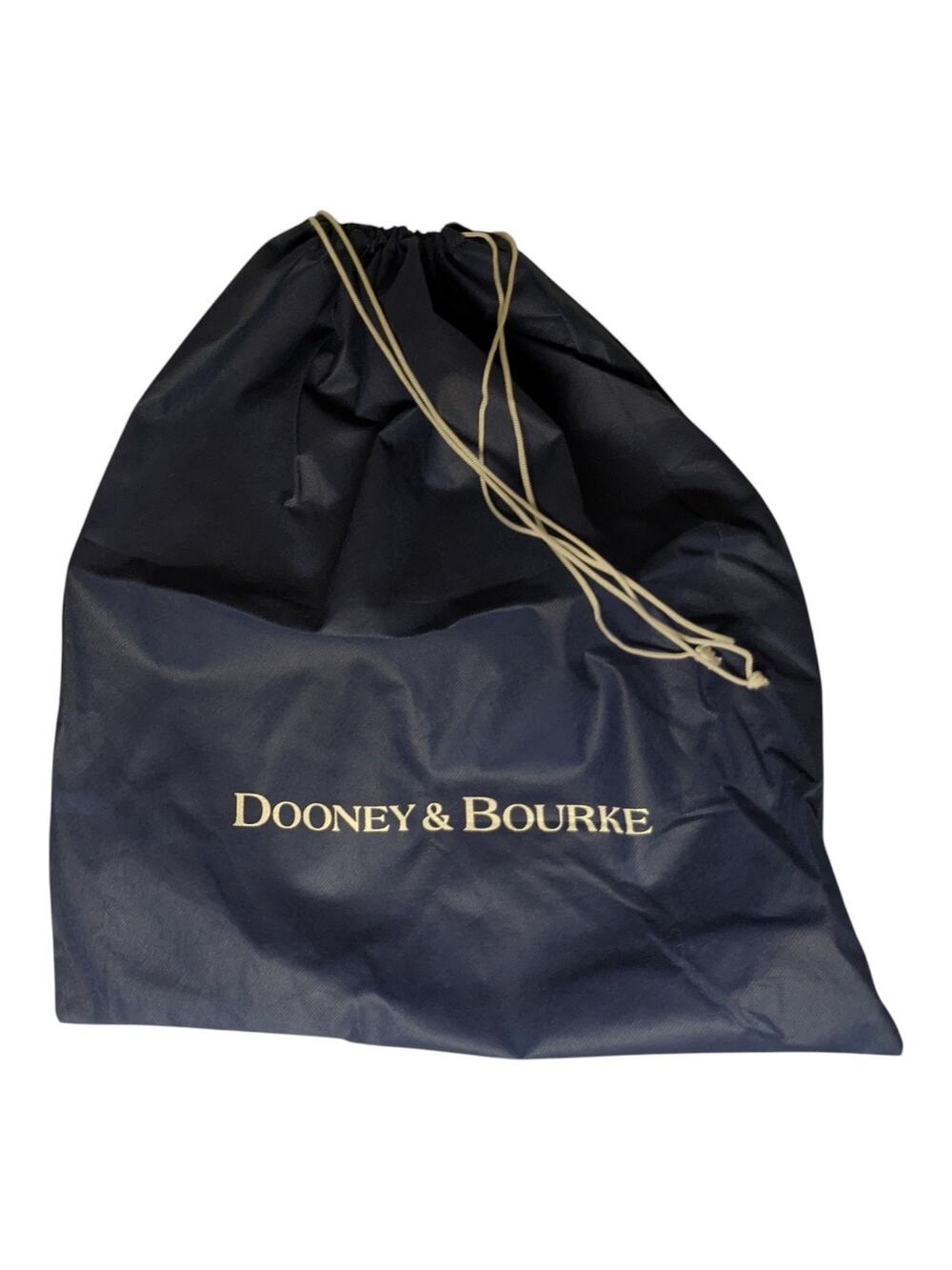 Dooney Bourke Purse Dust Bag Navy Blue Drawstring Travel Protection Carrier